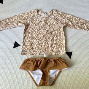 Rylee & Cru 2-3 years bikini / rash guard